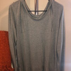 Grey pull over